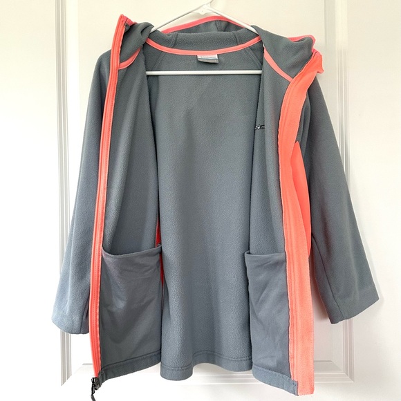 Columbia Hooded Zip Up Fleece Jacket - Picture 5 of 11